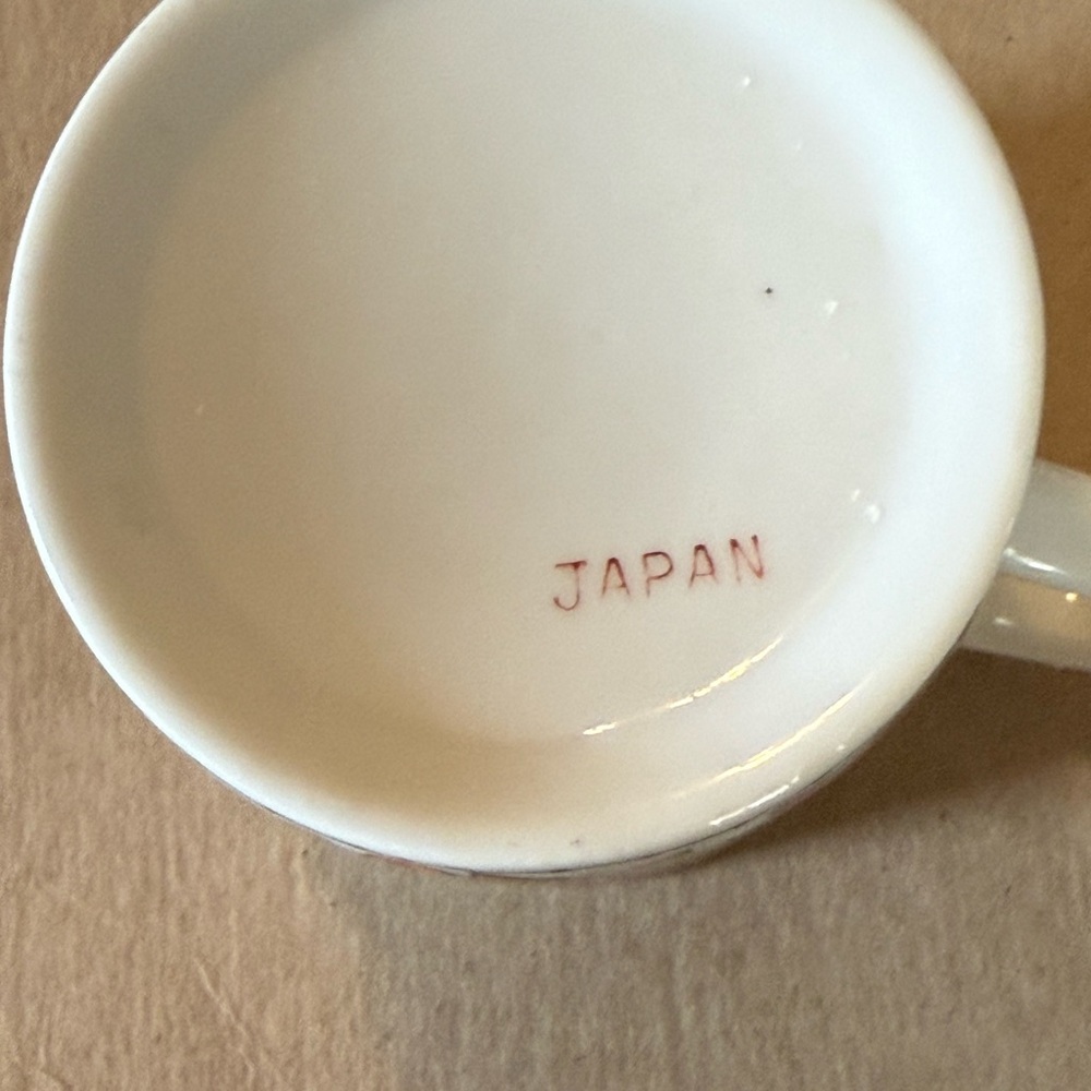 Vintage Howard Holt Japan Ceramic Mug with Orange Bird Design 70’ style MCM - Picture 6 of 6